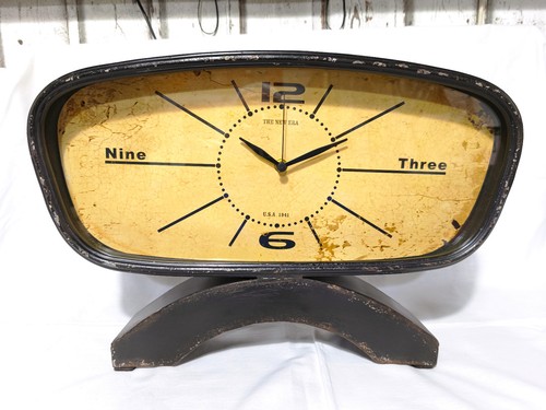 Orologio tavolo metallo - tavolo, in