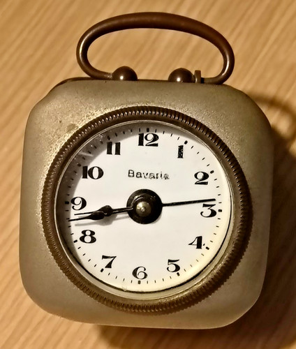 Orologio sveglia quadrata - quadrata, da